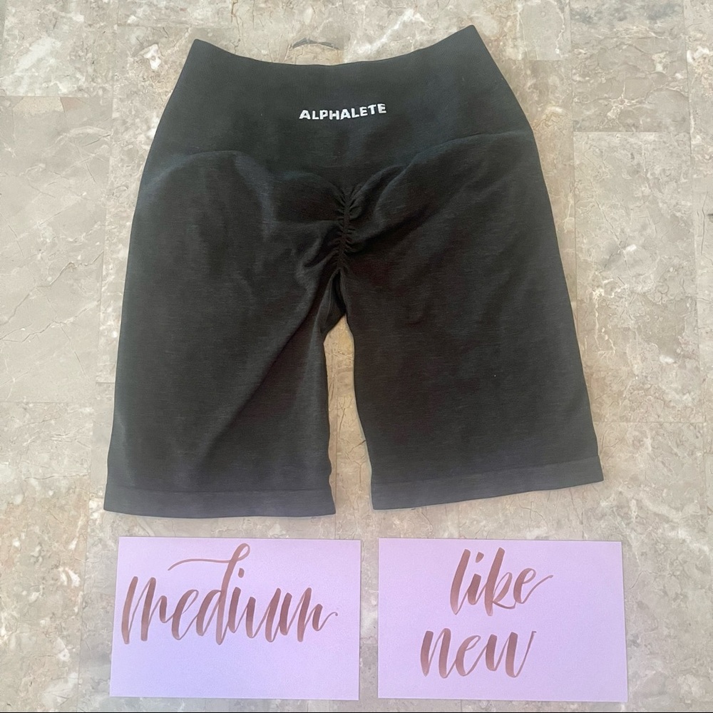 Med Evergreen Amplify Biker Shorts